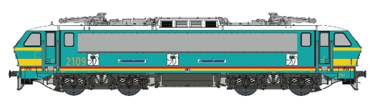LS Models LS12581ACS - H0 - E-Lok HLE 21, SNCB, Ep. V - AC-Sound